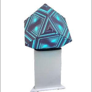 LED Cube Launching Gimmick